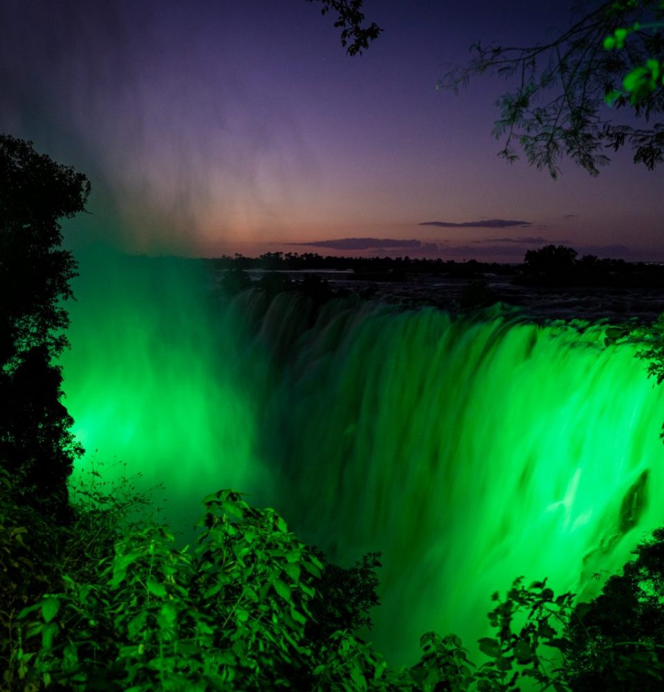 Global Greening at Victoria Falls, a Message of Hope